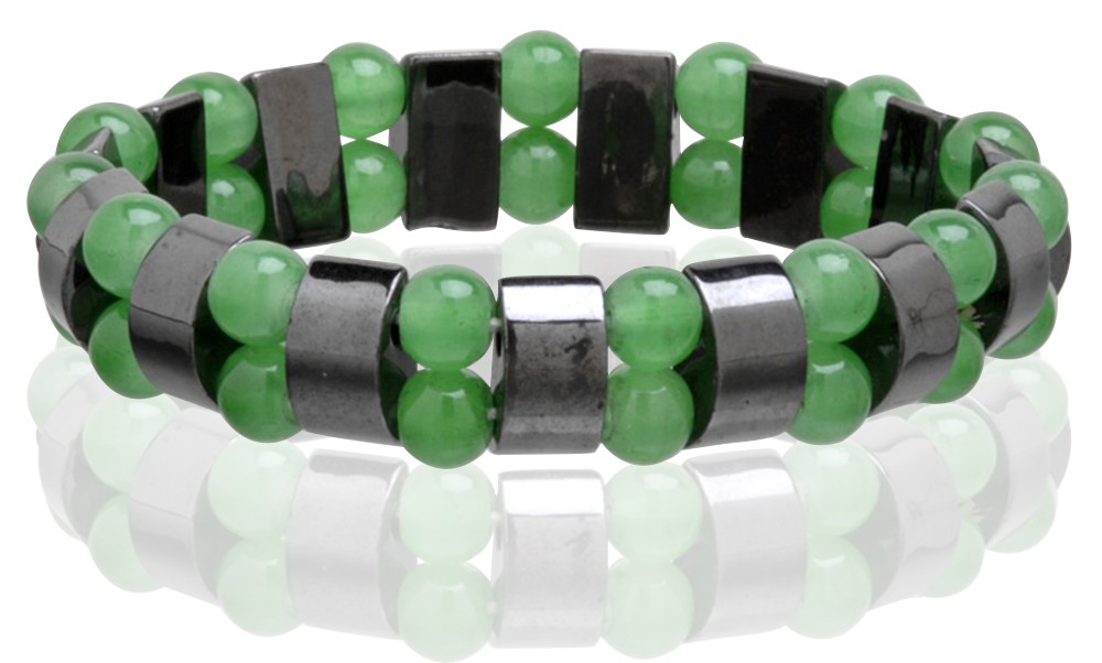 Jade Path magnetic hematite bracelet
